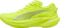 Puma Deviate Nitro 3 Womens Running Shoes Yellow Cushioned Carbon Run Trainers