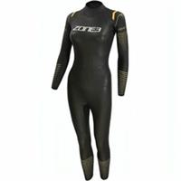 Zone3 Thermal Aspect Breaststroke Womens Wetsuit Black Neoprene Swimming Fleece