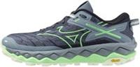 Mizuno Wave Mujin 10 Womens Trail Running Shoes Blue Offroad Cushioned Run