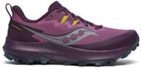 Saucony Peregrine 14 Womens Trail Running Shoes Purple Offroad Cushioned Run