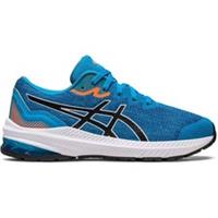 Asics GT 1000 11 GS Junior Running Shoes Blue Kids Support Cushioned Trainers