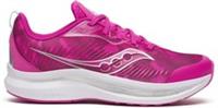 Saucony Endorphin KDZ Junior Running Shoes Pink Kids Cushioned Sports Trainers