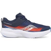 Saucony Kinvara 14 LTT Junior Running Shoes Navy Kids Cushioned Comfort Trainers