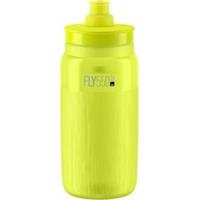 Elite Fly Tex 550ml Water Bottle Yellow Cycling Hydration Drinks
