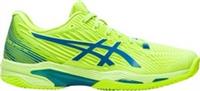 Asics Solution Speed FF 2 Clay Womens Tennis Shoes Green Sports Support Trainers