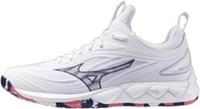 Mizuno Wave Luminous 3 Womens Court Shoes White Netball Sports Training Trainers