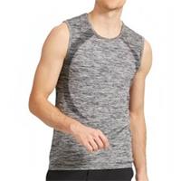 Ohmme Chandra Mens Yoga Vest - Grey - S Regular
