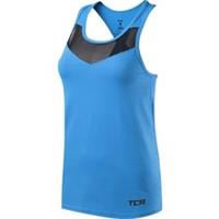 TCA MeshLuxe Womens Running Vest Blue Run Lightweight Breathable Tank Top Ladies
