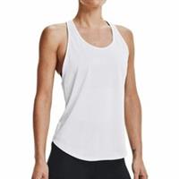 Under Armour Tech Vent Womens Training Vest White Workout Fitness Tank Top Gym