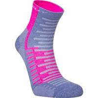 Hilly Active Anklet Running Socks Purple Cushioned Ankle Length Sports Training