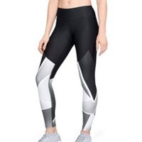 Under Armour HeatGear Graphic Womens Training Tights Black Gym Workout Fitness