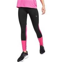 Puma Run Favourite Regular Rise Womens Running Tights Black Sports Training Gym