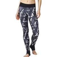 adidas Ultimate Fit Superlong Womens Training Tights Black Gym Workout Fitness