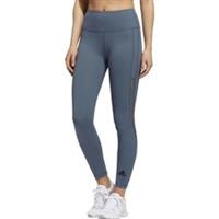 adidas AlphaSkin HEAT.RDY High Rise Womens Training Tights Blue 7/8 Cropped Gym - XS Regular