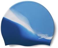 Speedo Silicone Swimming Cap Blue Comfort
