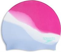 Speedo Silicone Swimming Cap Purple Comfort