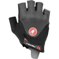 Castelli Arenberg Gel 2 Fingerless Cycling Gloves Grey Mens Padded Bike Ride