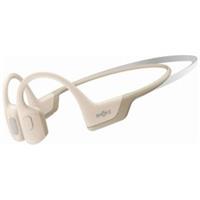 Shokz OpenRun Pro Mini Wireless Bone Conduction Running Headphones Beige Padded