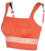 Castelli Bellissima Womens Cycling Bra Orange Support Breathable Workout Fitness - S Regular
