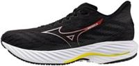 Mizuno Wave Rider 28 Mens Running Shoes Black Cushioned Sports Training Trainers