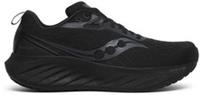 Saucony Triumph 22 Mens Running Shoes Black Cushioned Comfort Sports Trainers