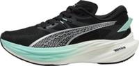 Puma Deviate Nitro 3 Womens Running Shoes Black Cushioned Carbon Sports Trainers