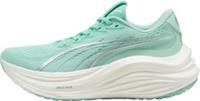 Puma MagMax Nitro Womens Running Shoes Green Cushioned Comfort Sports Trainers