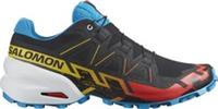 Salomon Speedcross 6 Mens Trail Running Shoes Black Offroad Cushioned Run Sports