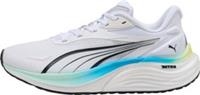 Puma Electrify Nitro 4 Junior Running Shoes White Kids Cushioned Sports Trainers