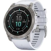 Garmin EPIX Pro Gen 2 Sapphire 51mm HRM With GPS Multisport Watch White Padded
