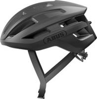 Abus Powerdome Road Cycling Helmet Black Padded Gravel Bike Ride Protection Mens