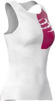 Compressport Tri Postural Ultra Womens Running Vest White Compression Triathlon - L Regular