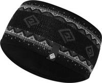 Ronhill Winter Running Headband Black Thermal Reflective Headwear Mens Womens