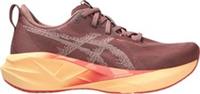 Asics NovaBlast 5 Womens Running Shoes Red Cushioned Carbon Comfort Run Trainers