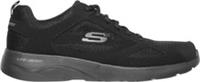 Skechers Dynamight 2.0 Mens Training Shoes Black Gym Workout Cushioned Trainers