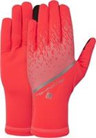 Ronhill Reflect Running Gloves Pink Thermal Reflective Mens Womens