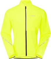 Madison Freewheel Windproof Packable Mens Cycling Jacket Yellow Reflective Bike - 2XL Regular