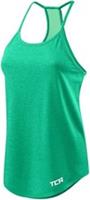 TCA Switch Up Reversible Womens Running Vest Green Run Breathable Tank Top - XS Regular