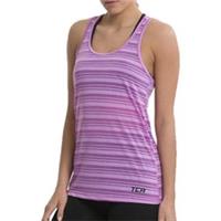 TCA Ultralite Womens Running Vest Purple Run Lightweight Breathable Tank Top - M Regular