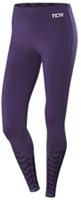 TCA Impulse Womens Running Tights Purple Printed Run Sports Training Jogging Gym - S Regular
