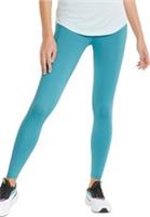 Puma Favourite Forever High Waist Womens Training Tights Green 7/8 Cropped Gym - L Regular