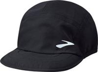 Brooks Lightweight Packable 2.0 Running Cap Black Run Hat Mens Womens