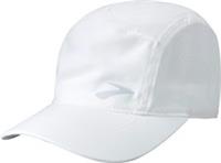 Brooks Journey Running Cap White Run Hat Mens Womens