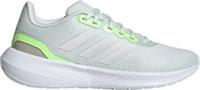 adidas RunFalcon 3 Womens Running Shoes Green Cushioned Comfort Sports Trainers