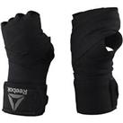 Reebok Combat Hand Wrap Black With Adjustable Thumb Strap Wrist Support Boxing