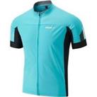 Madison Mens Windtech Cycling Jersey Blue Short Sleeve Road Race Bike Cycle Top