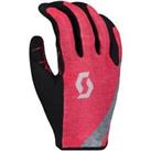 Scott Traction Full Finger Cycling Gloves Pink Bike Cycling Trail MTB Ride Glove