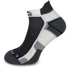 More Mile Miami Running Socks Black Cushioned Breathable Supportive Sports Sock