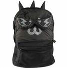 Criminal Damage Spike Backpack Rucksack Padded Adjustable Straps - Black