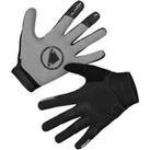 Endura Singletrack Windproof Full Finger Cycling Gloves - Black